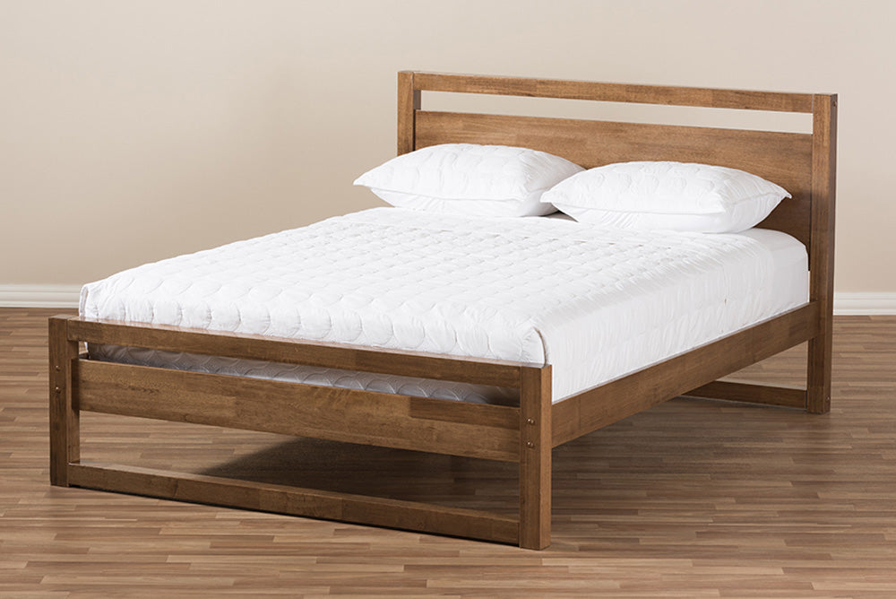 Baxton Studio - ToriNo King Size Bed - SW8068-Walnut-M17-King view 7
