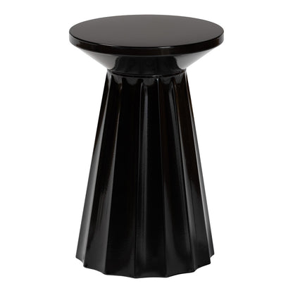 Baxton Studio - Ulmer End Table in Black - H01-123220-Black/Metal-Side Table view 1