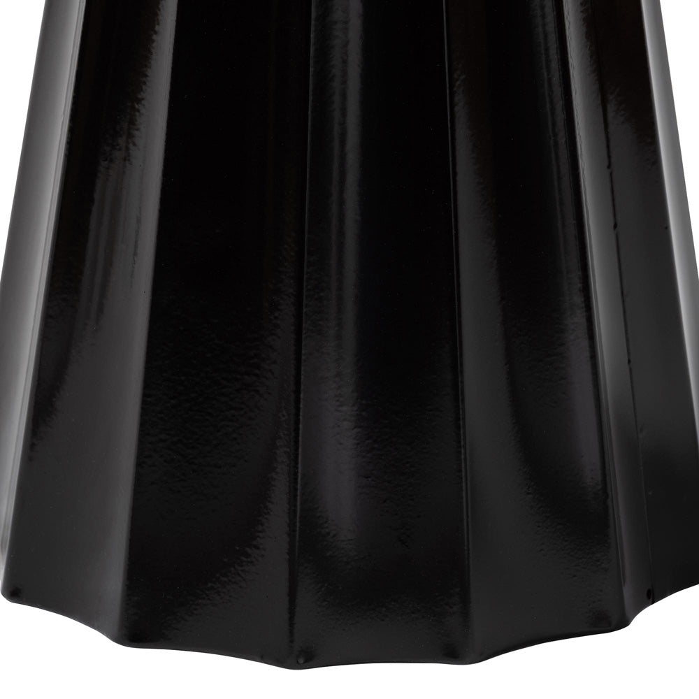 Baxton Studio - Ulmer End Table in Black - H01-123220-Black/Metal-Side Table view 3