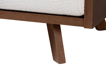 Baxton Studio - Uriel Sofa - Uriel-3S-Vanilla/Walnut-SF view 8