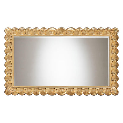 Baxton Studio - Vadim Mirror in Antique Gold - RXW-10950-Wall Mirror view 2