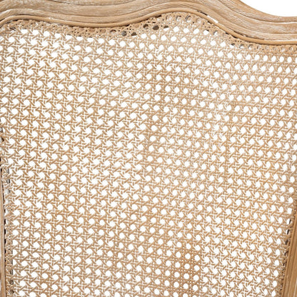 Baxton Studio - Vallea Chair in Light Beige/Oak - TSF7764-Light Beige-CC view 4