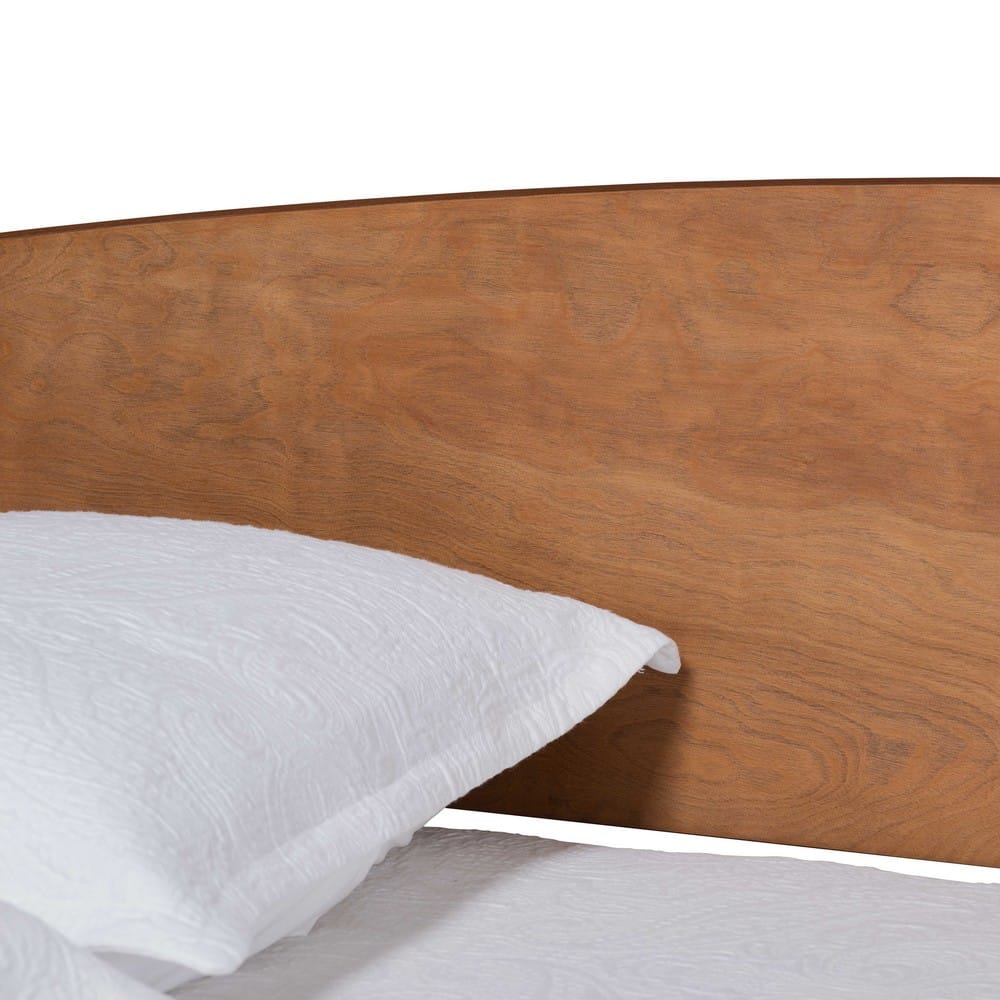 Baxton Studio - Veles Full Size Daybed with Trundle in Ash Walnut - MG0016-Ash Walnut-Full Daybed with Trundle view 6