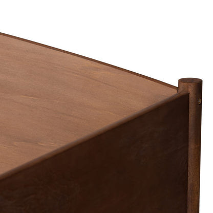 Baxton Studio - Veles Twin Size Daybe w/ Trundle in Ash walnut - MG0016-Ash Walnut-Daybed with Trundle view 6
