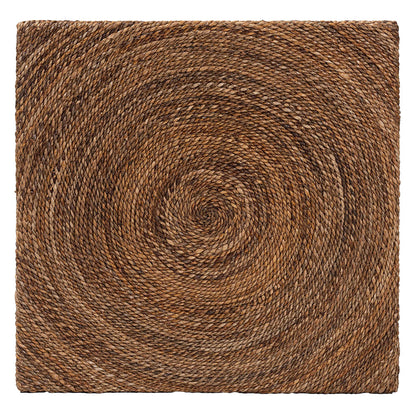 Baxton Studio - Verino Coffee Table in Natural Seagrass/Espresso Brown - Verino-Seagrass-CT view 3