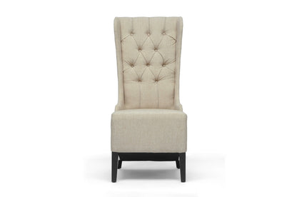 Baxton Studio - Vincent Living Room Chair in Beige - BH-A32386-Beige-AC view 2