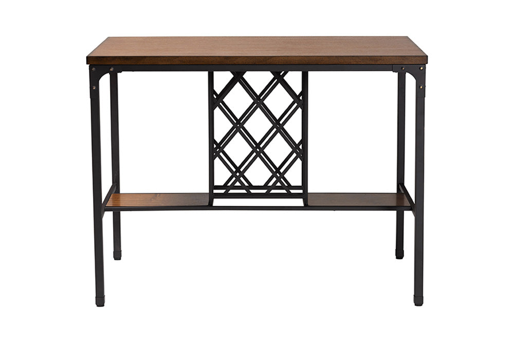 Baxton Studio - Vintner Pub Table - CDC252-PT TABLE view 2