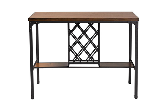 Baxton Studio - Vintner Pub Table - CDC252-PT TABLE view 2