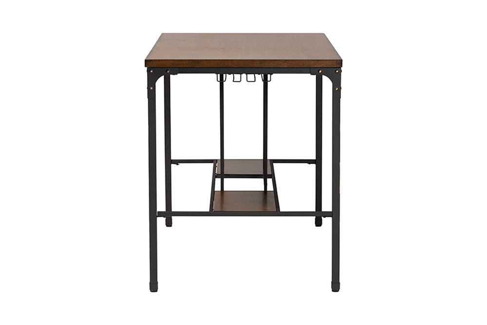 Baxton Studio - Vintner Pub Table - CDC252-PT TABLE view 3