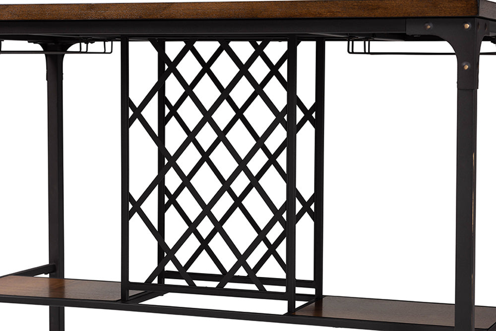 Baxton Studio - Vintner Pub Table - CDC252-PT TABLE view 4