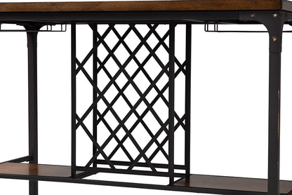 Baxton Studio - Vintner Pub Table - CDC252-PT TABLE view 4