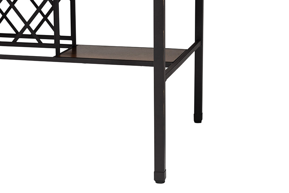Baxton Studio - Vintner Pub Table - CDC252-PT TABLE view 6