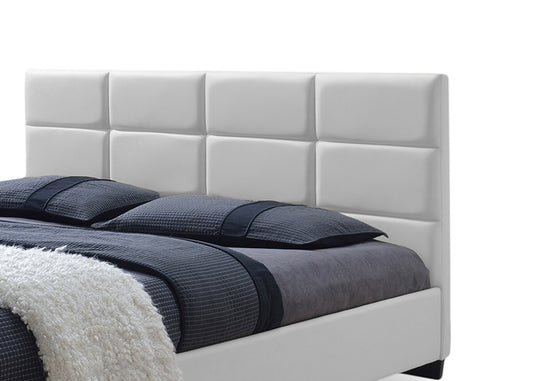 Baxton Studio - Vivaldi Queen Size Bed - CF8514 Vivaldi-White-Queen view 2
