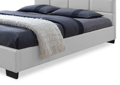 Baxton Studio - Vivaldi Queen Size Bed - CF8514 Vivaldi-White-Queen view 4