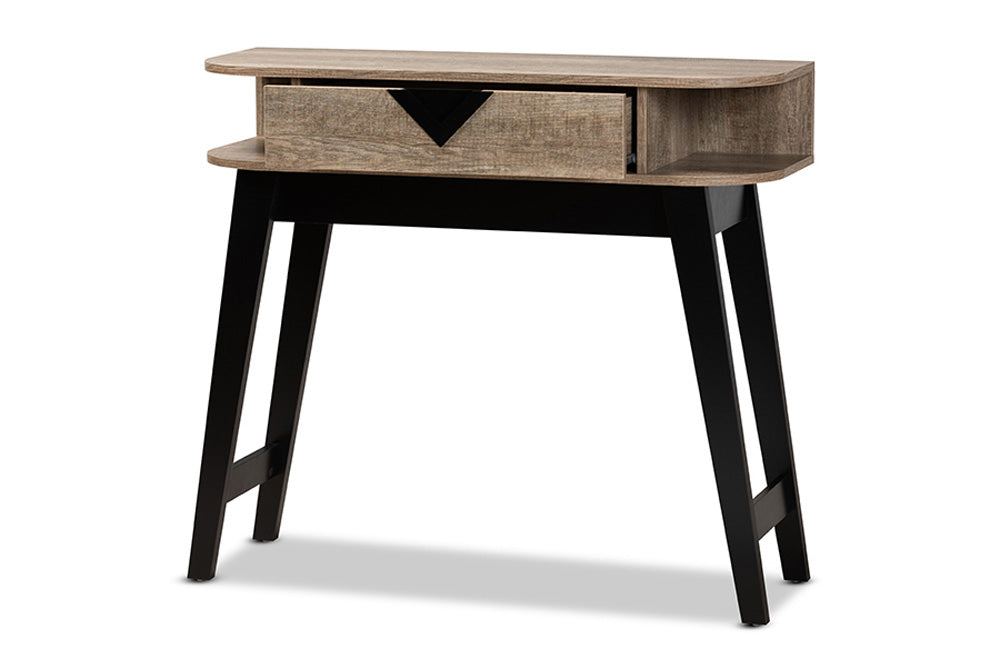 Baxton Studio - Wales Console Table - Wales-1DW-Console view 2