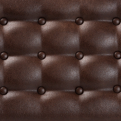 Baxton Studio - Walsh Dining Bench in Dark Brown/Walnut Brown - WM5030-Dark Brown/Walnut view 5