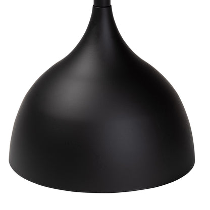 Baxton Studio - Webb End Table in Black - H01-132670-Black/Metal-Side Table view 3