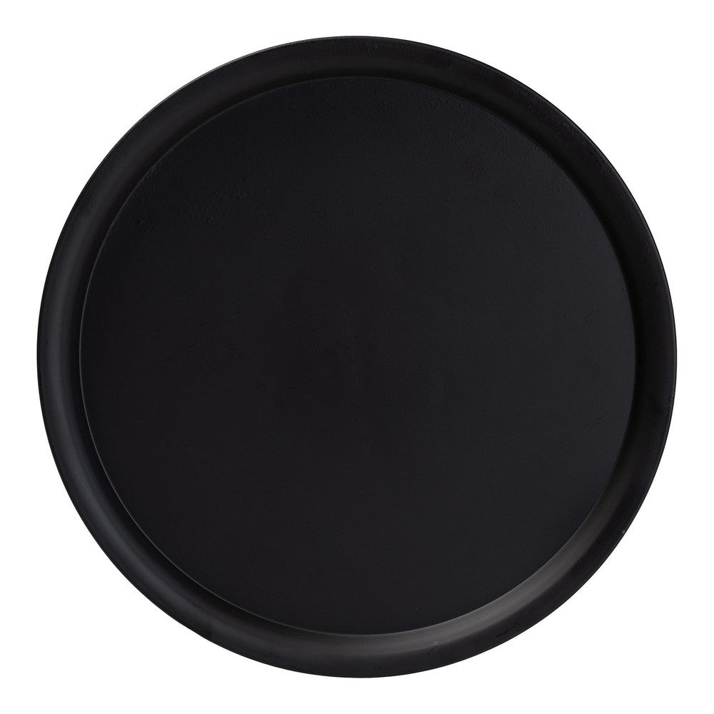 Baxton Studio - Webb End Table in Black - H01-132670-Black/Metal-Side Table view 4