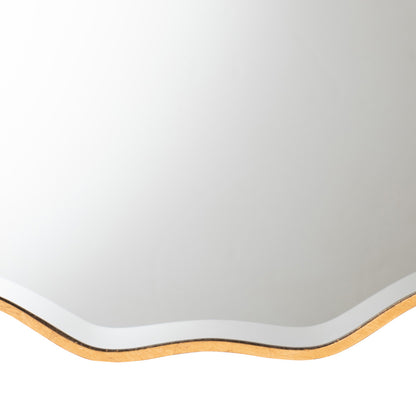 Baxton Studio - Weston Mirror in Gold - RXW-8466 view 2