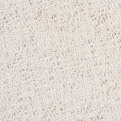 Baxton Studio - Whitfield Footstool in Ivory/Walnut Brown - FUR6896-Round-Footstool view 5