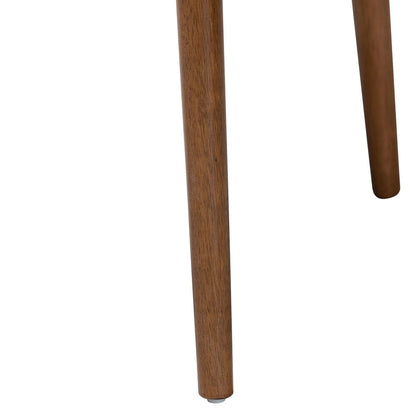Baxton Studio - Wyatt Set of 2 Dining Chairs in Beige/"Walnut" Brown - Florence Dining Chair view 5