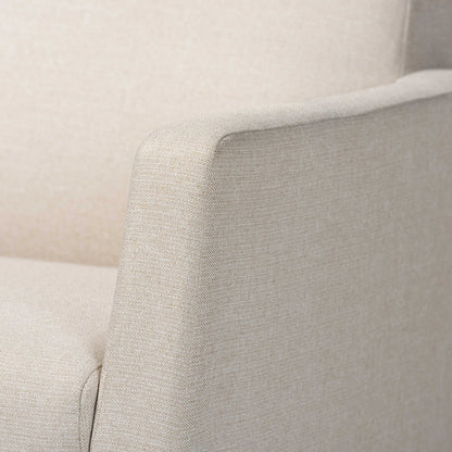 Baxton Studio - Yashiya Rocking Chair in Light Beige - BBT5199-Light Beige view 4