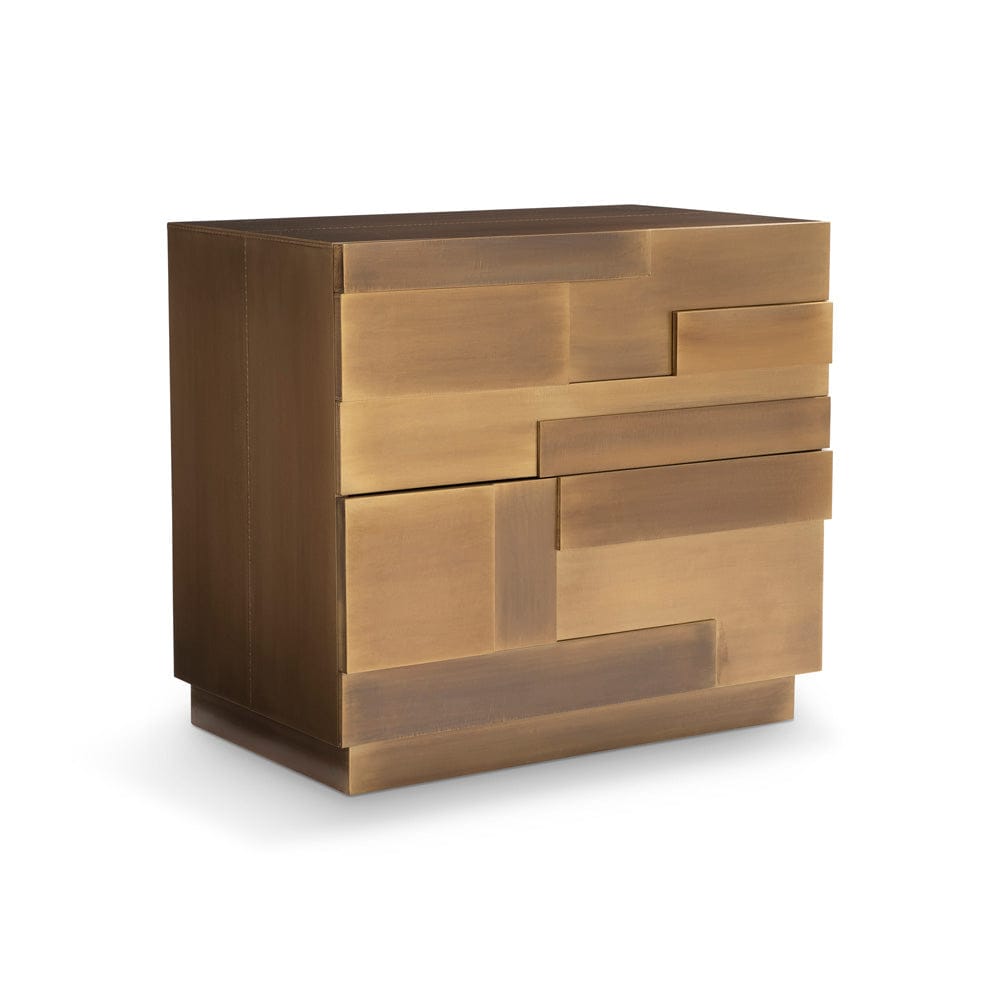 Bernhardt - Acora Nightstand - Brass - 347234 view 1