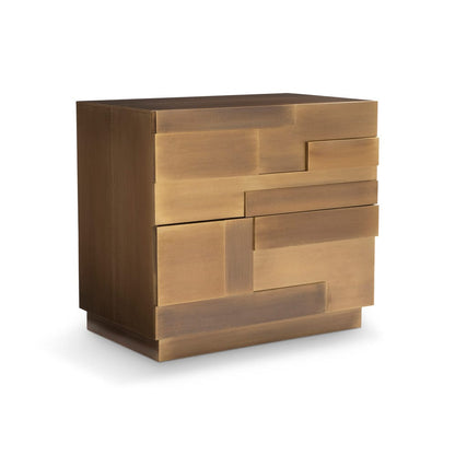 Bernhardt - Acora Nightstand - Brass - 347234 view 1