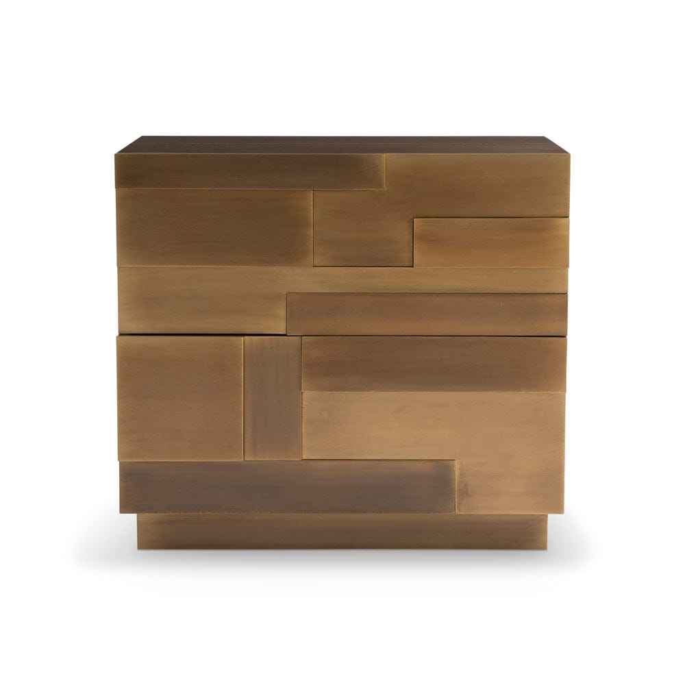 Bernhardt - Acora Nightstand - Brass - 347234 view 2