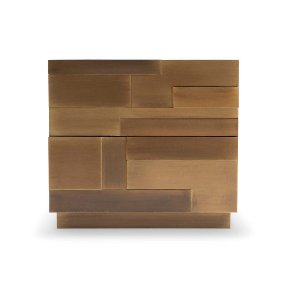 Bernhardt - Acora Nightstand - Brass - 347234 view 3