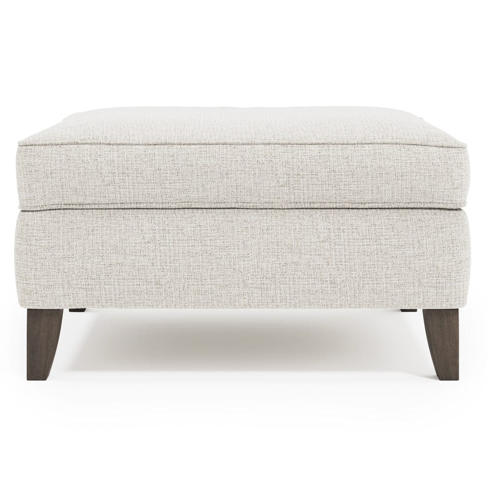 Bernhardt - Addison Fabric Ottoman in Beige - B1481B view 2