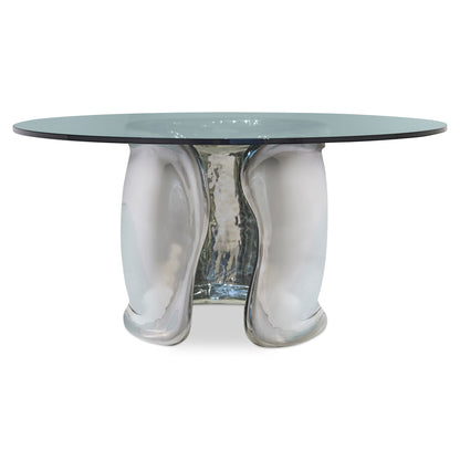 Bernhardt - Agnès Dining Table in Stainless Steel - K2069 view 1
