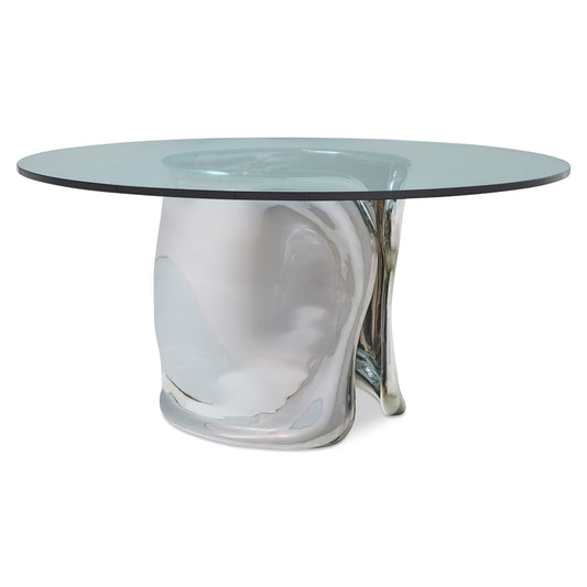 Bernhardt - Agnès Dining Table in Stainless Steel - K2069 view 2