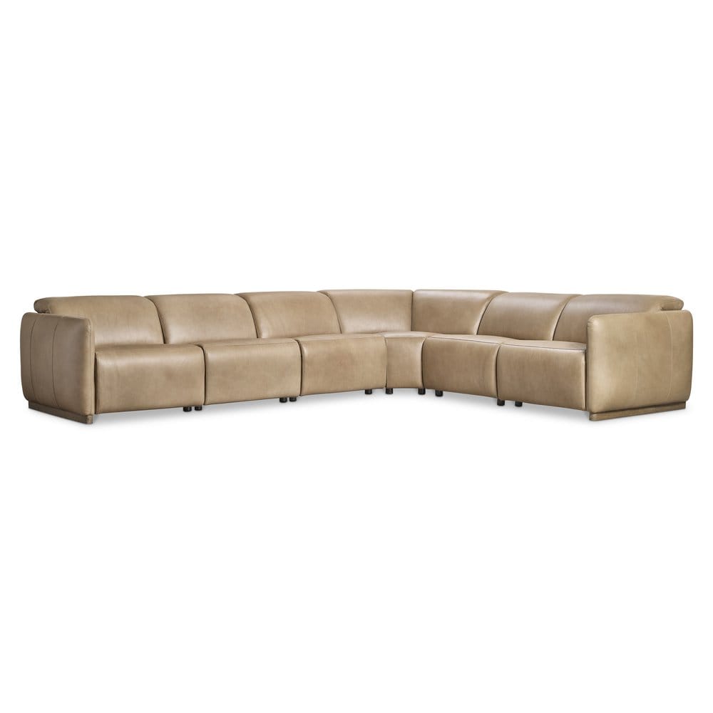 Bernhardt - Alta 6-Piece Leather Power Motion Sectional - K2300 view 1