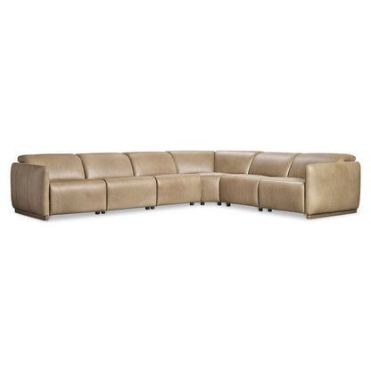 Bernhardt - Alta 6-Piece Leather Power Motion Sectional - K2300 view 1