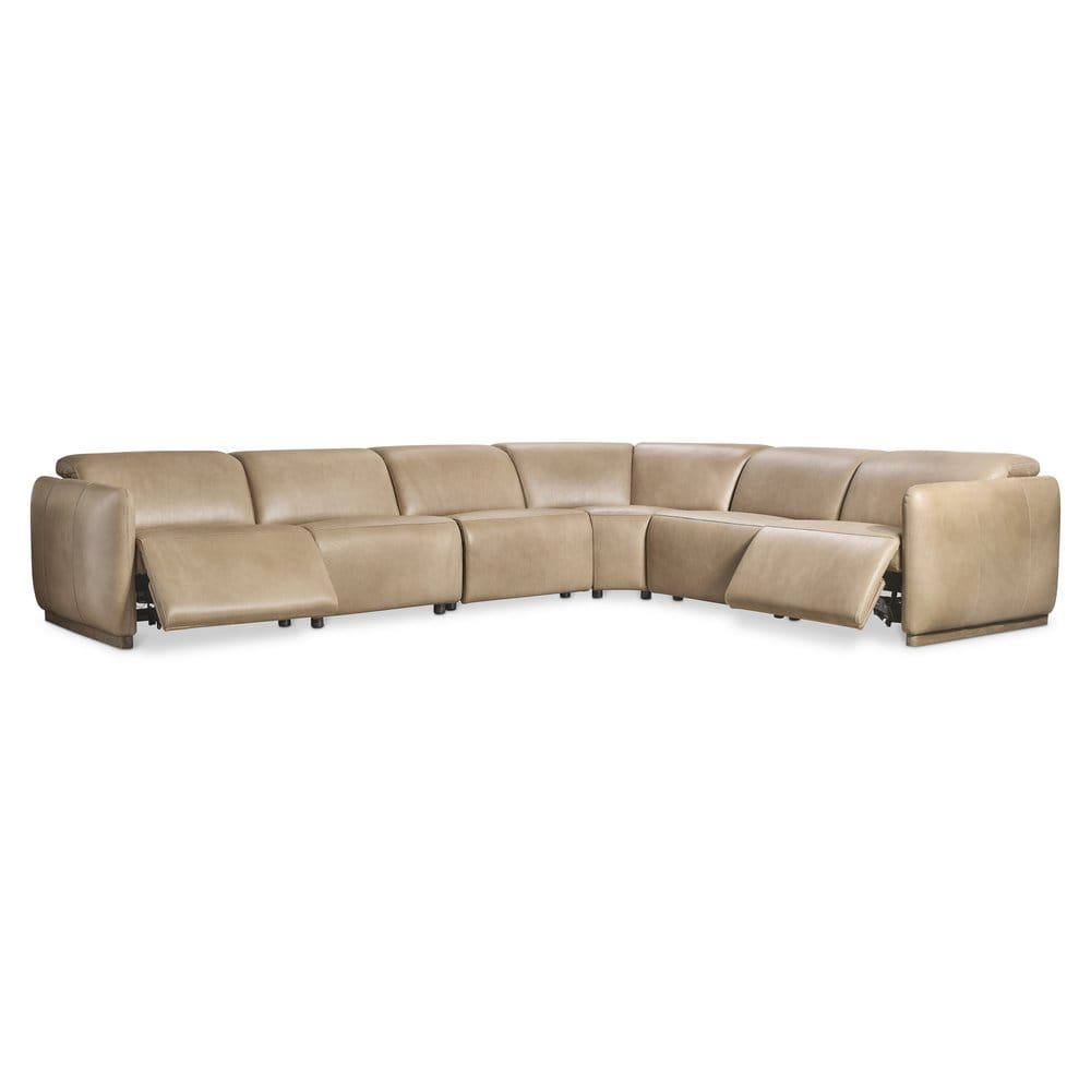 Bernhardt - Alta 6-Piece Leather Power Motion Sectional - K2300 view 2