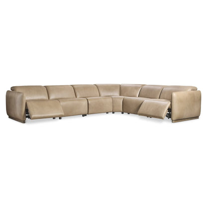 Bernhardt - Alta 6-Piece Leather Power Motion Sectional - K2300 view 2