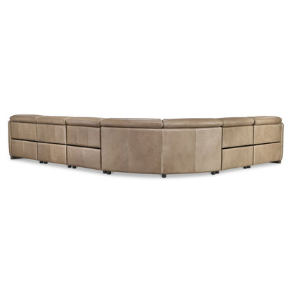 Bernhardt - Alta 6-Piece Leather Power Motion Sectional - K2300 view 5
