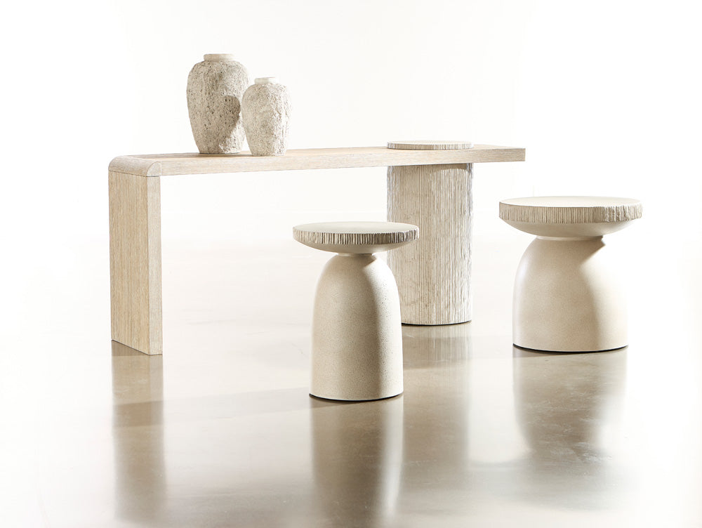 Bernhardt - Antibes Pedestal Side Table - 350125