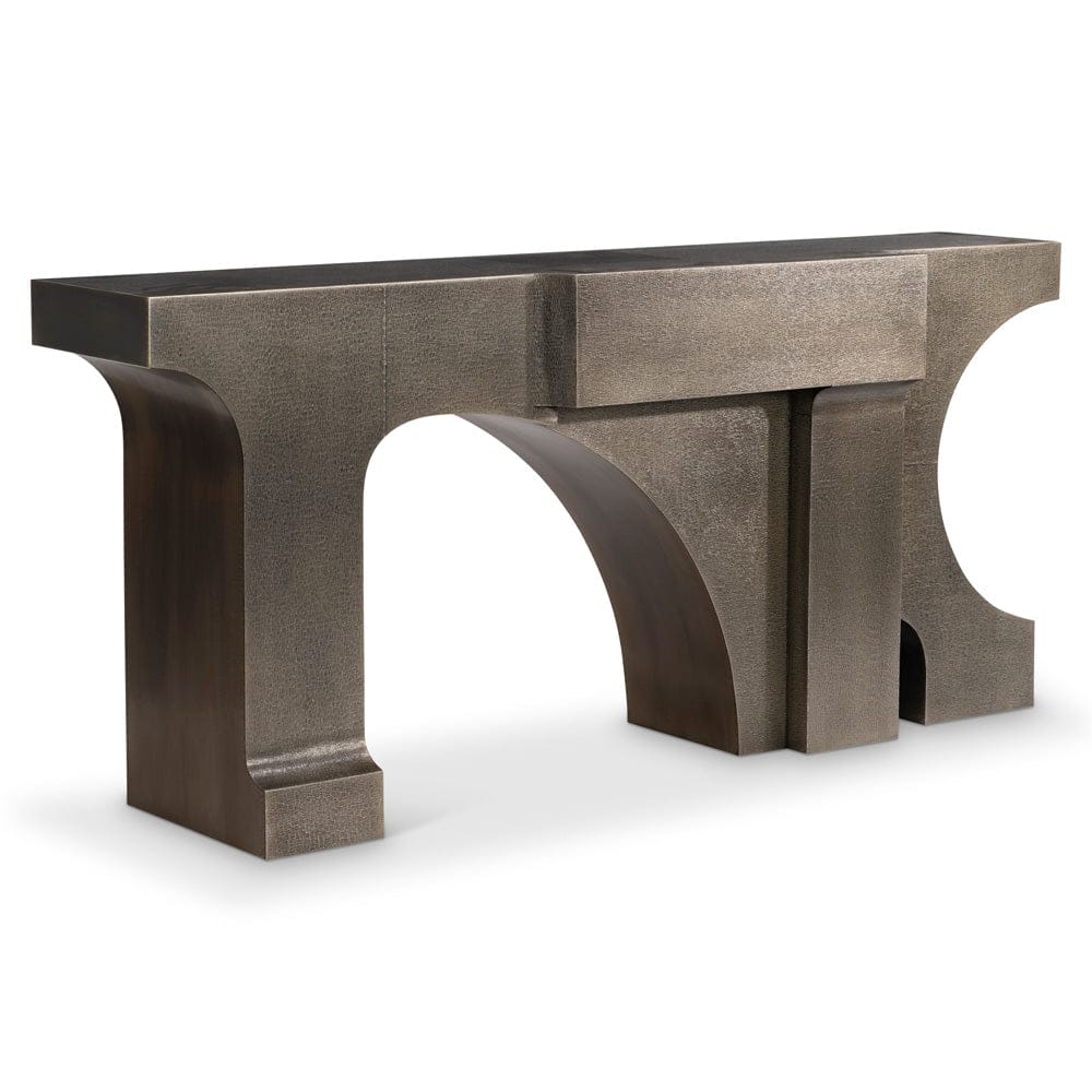 Bernhardt - Argos Console Table in Brass - 357927 view 1