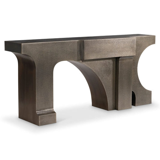 Bernhardt - Argos Console Table in Brass - 357927 view 1