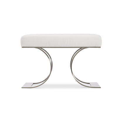Bernhardt - Axiom Bench With Solid Stainless Steel Frame - 381506 view 2