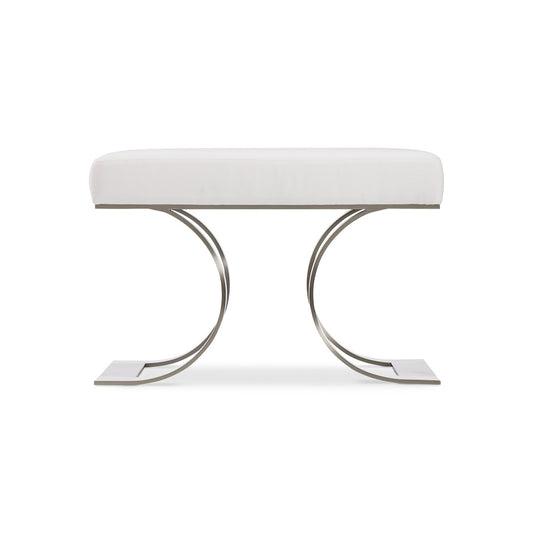 Bernhardt - Axiom Bench With Solid Stainless Steel Frame - 381506 view 2