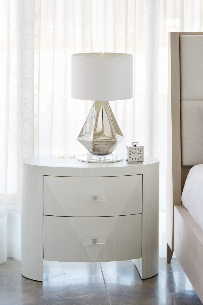 Bernhardt - Axiom Oval Nightstand - 381213 veiw 4