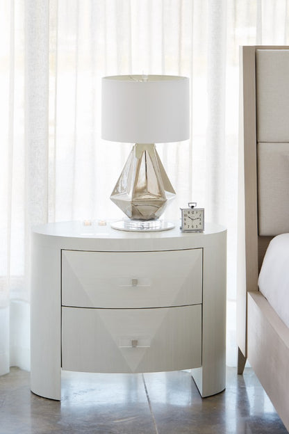Bernhardt - Axiom Oval Nightstand - 381213 veiw 4
