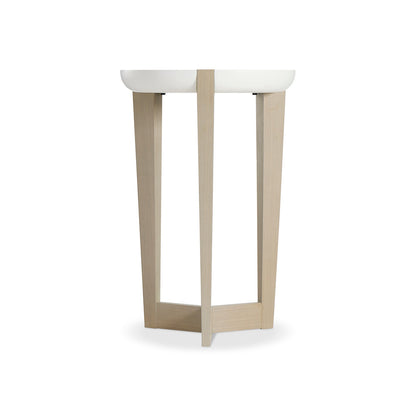 Bernhardt - Axiom Round Chairside Table With Maple Veneer Top - 381122 view 3