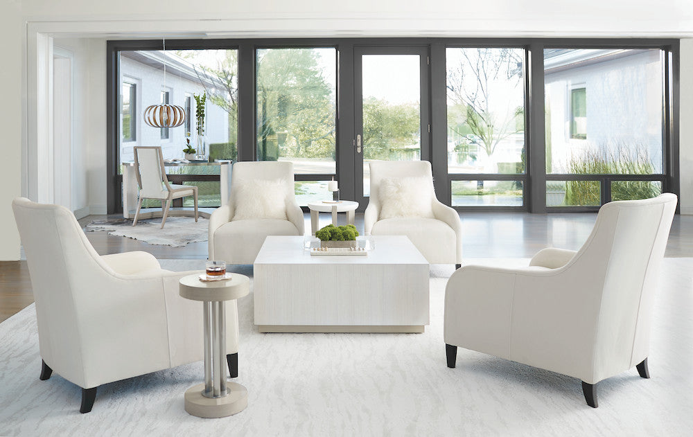 Bernhardt - Axiom Round Chairside Table With Maple Veneer Top - 381122 view 8