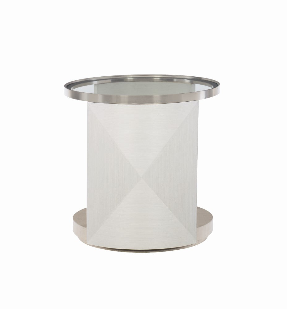 Bernhardt - Axiom Round Chairside Table - 381125 veiw 2