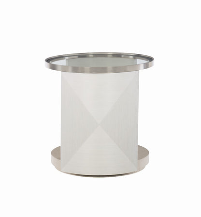 Bernhardt - Axiom Round Chairside Table - 381125 veiw 2