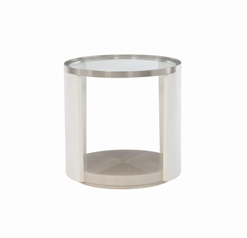Bernhardt - Axiom Round Chairside Table - 381125 veiw 3